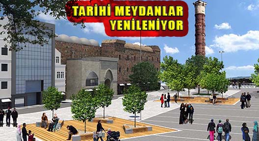 Tarihi Beyazıt Meydanı Yeniden Düzenleniyor