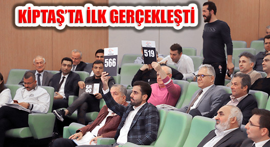 İBB İştiraki KİPTAŞ, Tarihinde Bir İlke İmza Attı