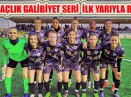 Kadınlar 1.Futbol Ligi İlk Yarısı ve Galibiyet Serisi Bitti