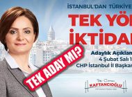 CHP İstanbul’da Canan Kaftancıoğlu’nun Tek Adaylığı Güçleniyor