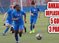Ataşehir Belediyespor Deplasmanda 3 Puanı 5 golle Aldı