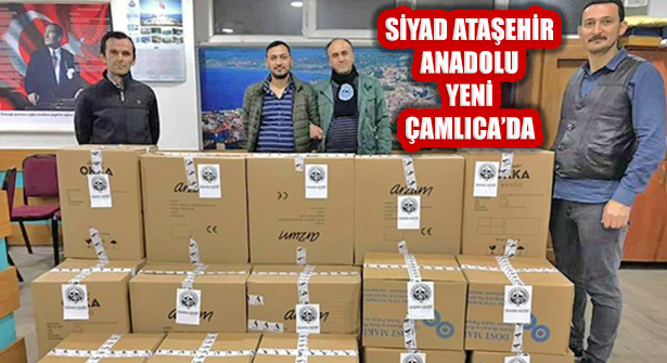 SİYAD Ataşehir Anadolu’dan Yeni Çamlıca’da Yardım Çalışması