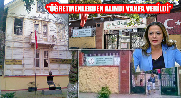 İlgezdi: Öğretmenlerin Yeri Ellerinden Alındı, Vakfa Devredildi!