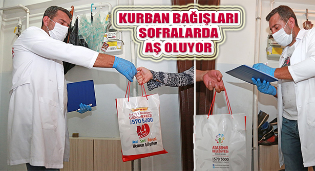 Hayırseverlerin Kurban Bağışları Sofralarda Aş Oluyor