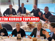 Ataşehir Amatör Spor Kulüpler Birliği Yönetim Kurulu Toplandı