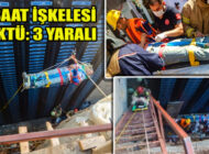 Kadıköy’de İnşaatta İskele Çöktü: 3 işçi Yaralandı