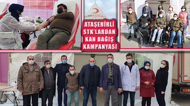 TSD Ataşehir Şubesi ve Ataşehirli STK’lardan Kan Bağış Kampanyası