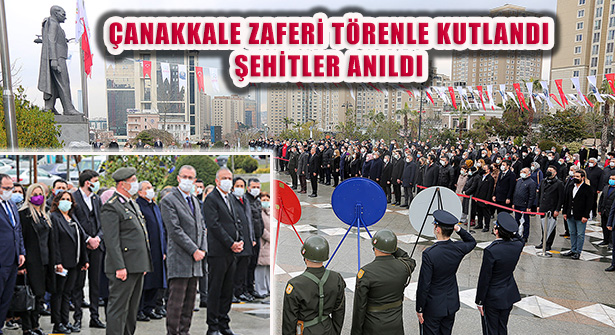 18 Mart Çanakkale Zaferi Ataşehir’de Törenle Anıldı