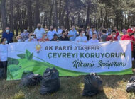 AK Parti Ataşehir’den Kayışdağı Ormanı’nda Çevre Temizliği