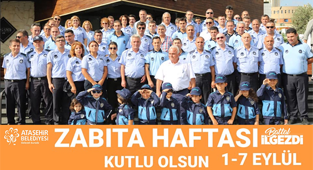 Ataşehir Belediyesi’nden Zabıta Haftası Kutlaması