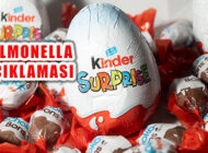 Kinder Türkiye’den Ürünlerde Salmonella Açıklaması