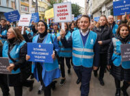 Ali Babacan Kadına Şiddete Karşı Kadıköy Sokaklarında