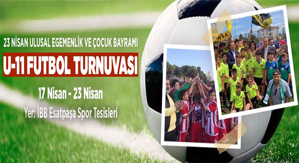 Ataşehir’de 23 Nisan’a Özel U-11 Futbol Turnuvası