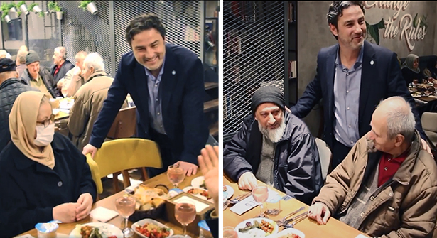 İYİ Parti Ataşehir iftarda Darülaceze Sakinlerini Ağırladı