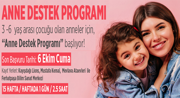 AÇEV İş Birliğiyle ‘Anne Destek Programı’ Başlıyor