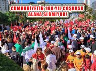 Cumhuriyet’in 100. Yıl Coşkusu Ataşehir’de Tören Alanına Sığmadı