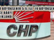 CHP Belediye Başkan Adaylarını Açıklamaya Devam Ediyor