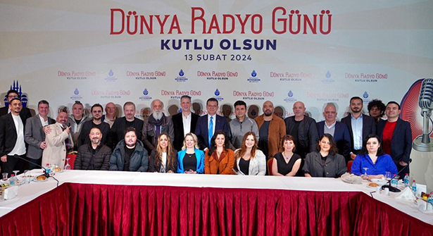 Ekrem İmamoğlu, ‘Dünya Radyo Günü’nde Radyocuları Ağırladı