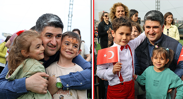 Çocuklar Ataşehir’de Doyasıya Eğlendikleri Bir Bayram Yaşadılar