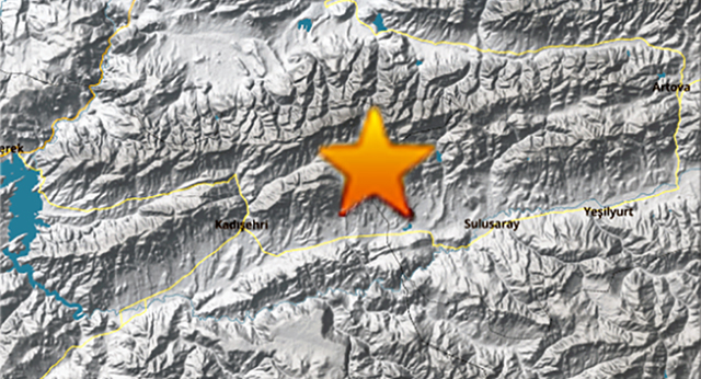 Tokat İli Sulusaray Merkezli Deprem Komşu İllerde de Hissedildi