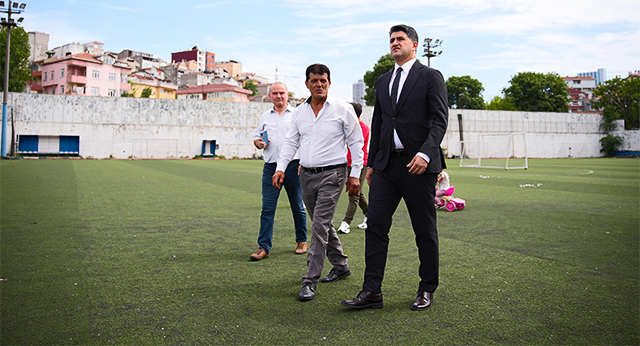 Başkanı Adıgüzel, Kurbağalıdere Yaşam Vadisi Yenisahra Stadı Çalışmasını İnceledi