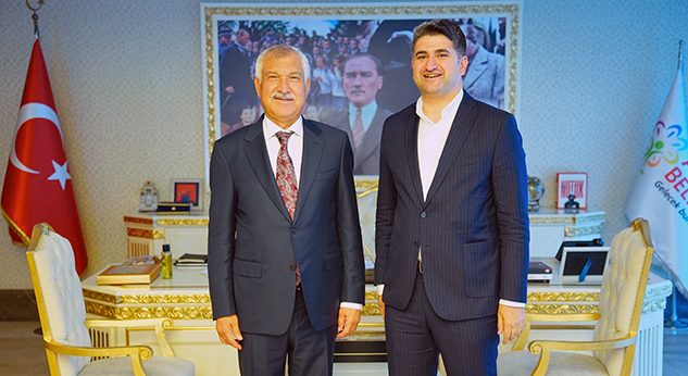 Adana BB Başkanı Zeydan Karalar Ataşehir Belediyesi’ni Ziyaret Etti