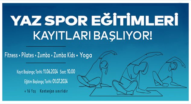 Ataşehir’de Sağlıklı Yaşam İçin Yaz Spor Eğitimleri Başlıyor
