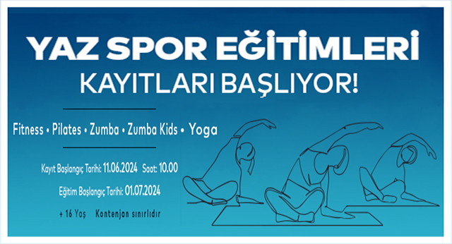 Ataşehir’de Sağlıklı Yaşam İçin Yaz Spor Eğitimleri Başlıyor