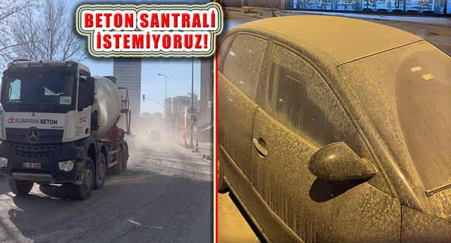 Ataşehir Kent Konseyi Öncülüğünde Beton Santrali Tepkisi