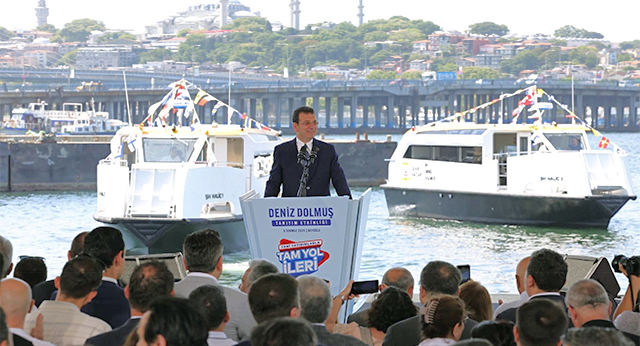 Tarihi Haliç Tersanesi Üretti, İstanbul’un Dolmuş Geleneği Denizde