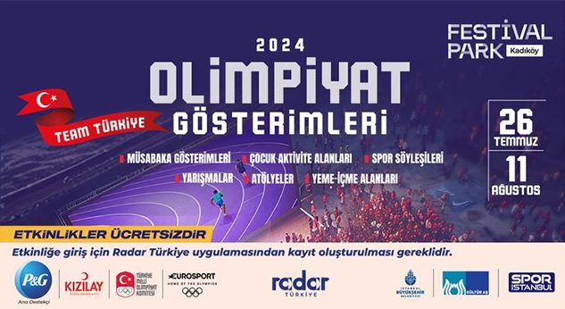 İstanbullular Olimpiyat Heyecanı Festival Park Kadıköy’de Yaşayacak