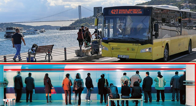 15 Temmuz’da İstanbul ‘da Toplu Ulaşım Ücretsiz