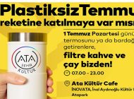 Ataşehir’de ‘Plastiksiz Temmuz’ Hareketiyle Ücretsiz Çay Ve Kahve
