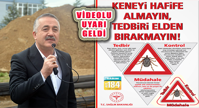 Ilgaz Belediyesi, Keneye Karşı Dikkatli Ve Tedbirli Olalım!