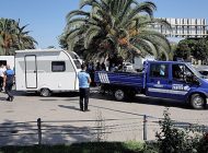 Maltepe Sahilinde Park Halindeki Karavanlar Kaldırıldı