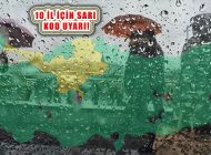 Doğu Marmara ve Kuzey Doğu İçanadolu İçin ‘Sarı Kod’ Sağanak Yağış Uyarısı