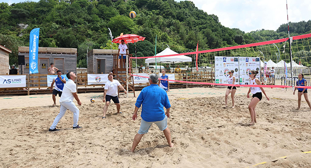 Şile Plaj Voleybolu Renkli Görüntüler Eşliğinde Tamamlandı