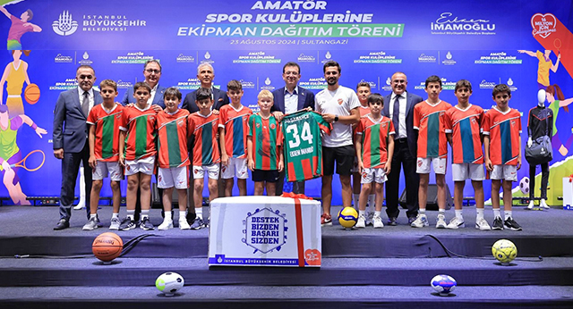 İBB İstanbul Amatör Spor Kulüplerine Destek Veriyor