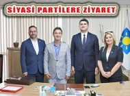 Onursal Adıgüzel, Ataşehir’deki Siyasi Parti İlçe Başkanlıklarını Ziyaret Etti