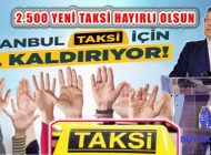 İBB Başkanı İmamoğlu, ‘2500 Yeni Taksi İstanbul’a Hayırlı Olsun’