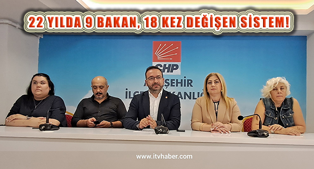 CHP Ataşehir Eğitim Öğretim Nedeniyle Eş Zamanlı Basın Açıklaması Yaptı