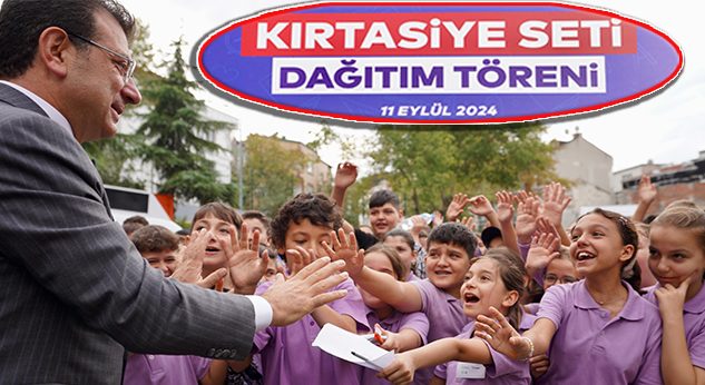 İBB 40 Bin Öğrenciye Kırtasiye Seti Dağıtımını Başlattı