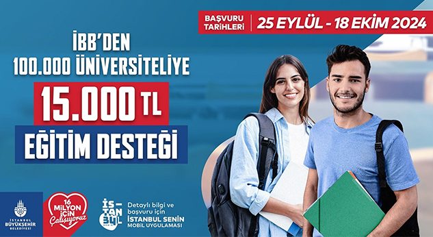 İBB Genç Üniversiteli Desteği’ne Başvurular Başladı