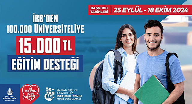 İBB Genç Üniversiteli Desteği’ne Başvurular Başladı