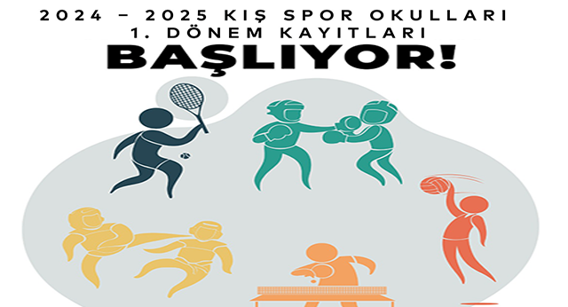 Ataşehir Belediyesi Kış Spor Okulları Ücretsiz Eğitimleri Başlıyor