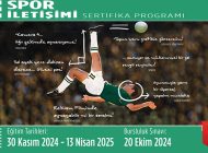 KHAS Spor İletişimi Sertifika Programı 30 Kasım’da Başlıyor