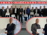 Muhtarlar Akademisi Eğitimini Tamamlayan Muhtarlar Sertifika Aldılar