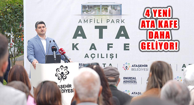 Ataşehir Belediyesi’nden Sosyal Tesis Atağı: 4. Açıldı, 4 Yeni Şube Yolda