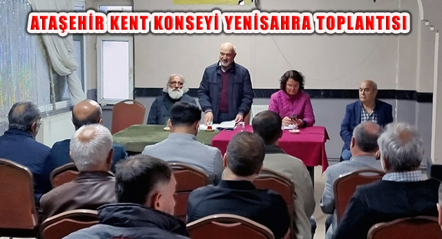 Yensahra’da En Önemli Sorun Riskli Yapı Stoku, Barınma ve Dönüşüm