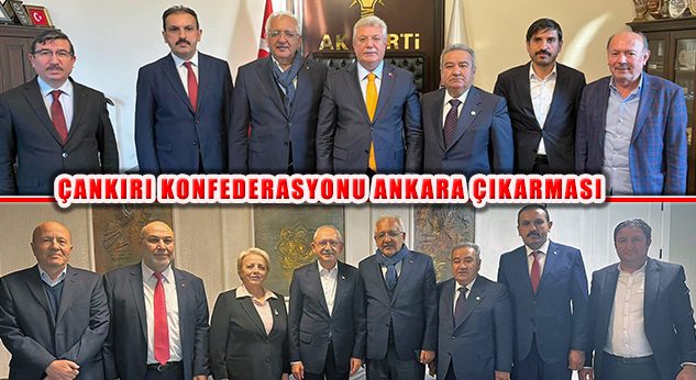 Çankırı Konfederasyonu Ankara’da Bir Dizi Üst Düzey Ziyaret Gerçekleştirdi